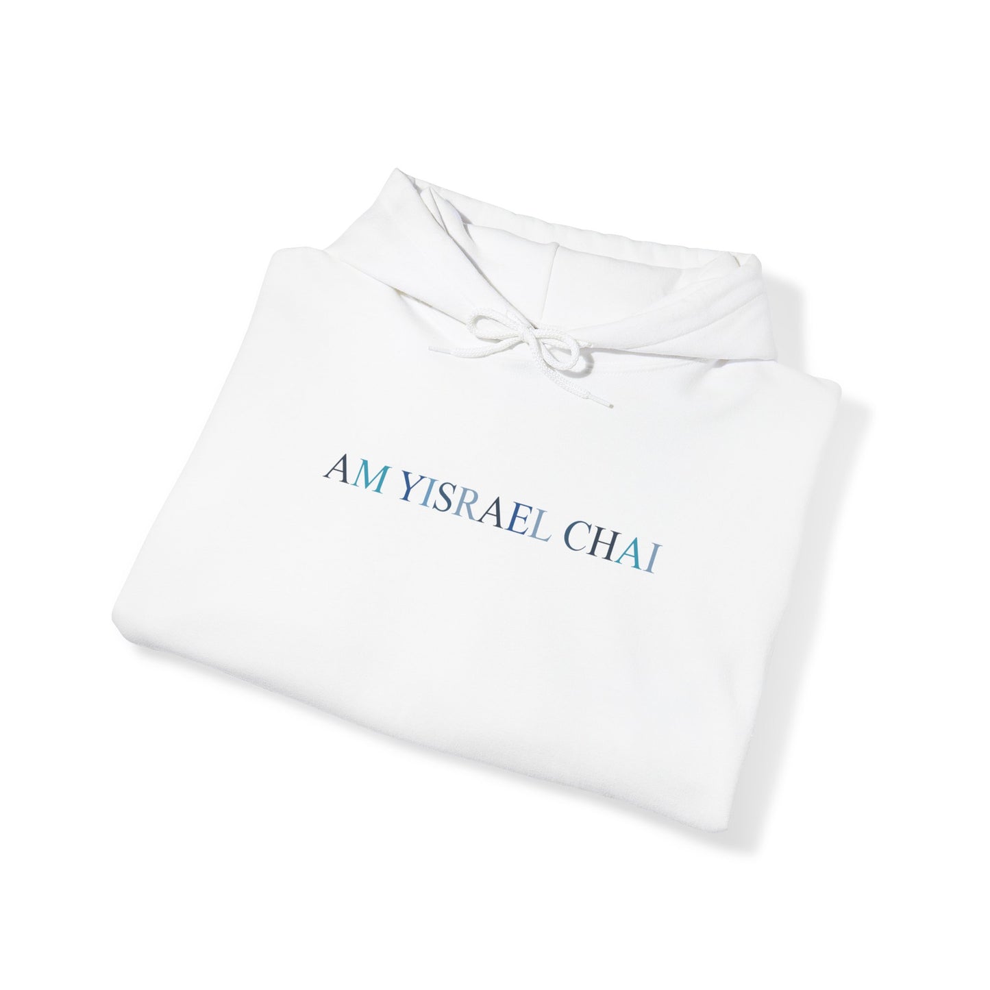 Blue Am Yisrael Chai Hoodie