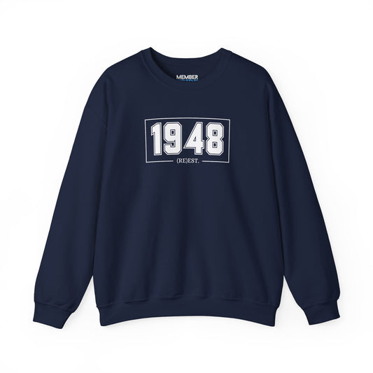 1948 Re-Established Israel Sweatshirt