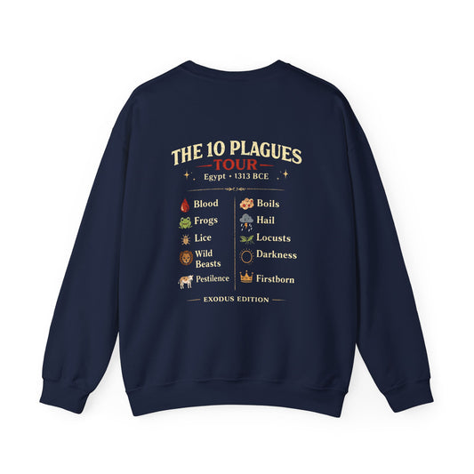 10 Plagues Tour Passover Sweatshirt