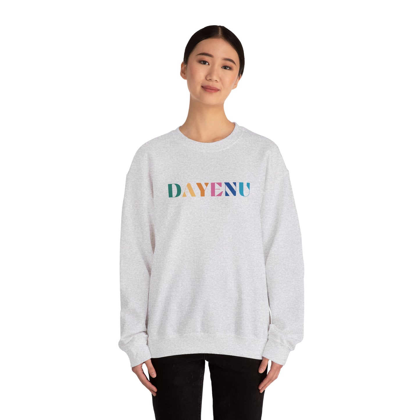 Colorful Dayenu Sweatshirt