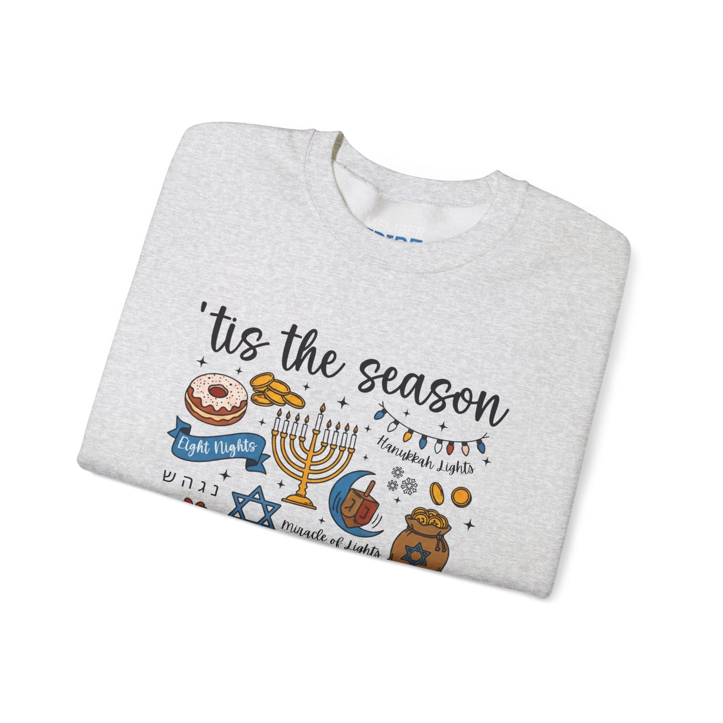 Tis The Season Hanukkah Icons Sweatshirt