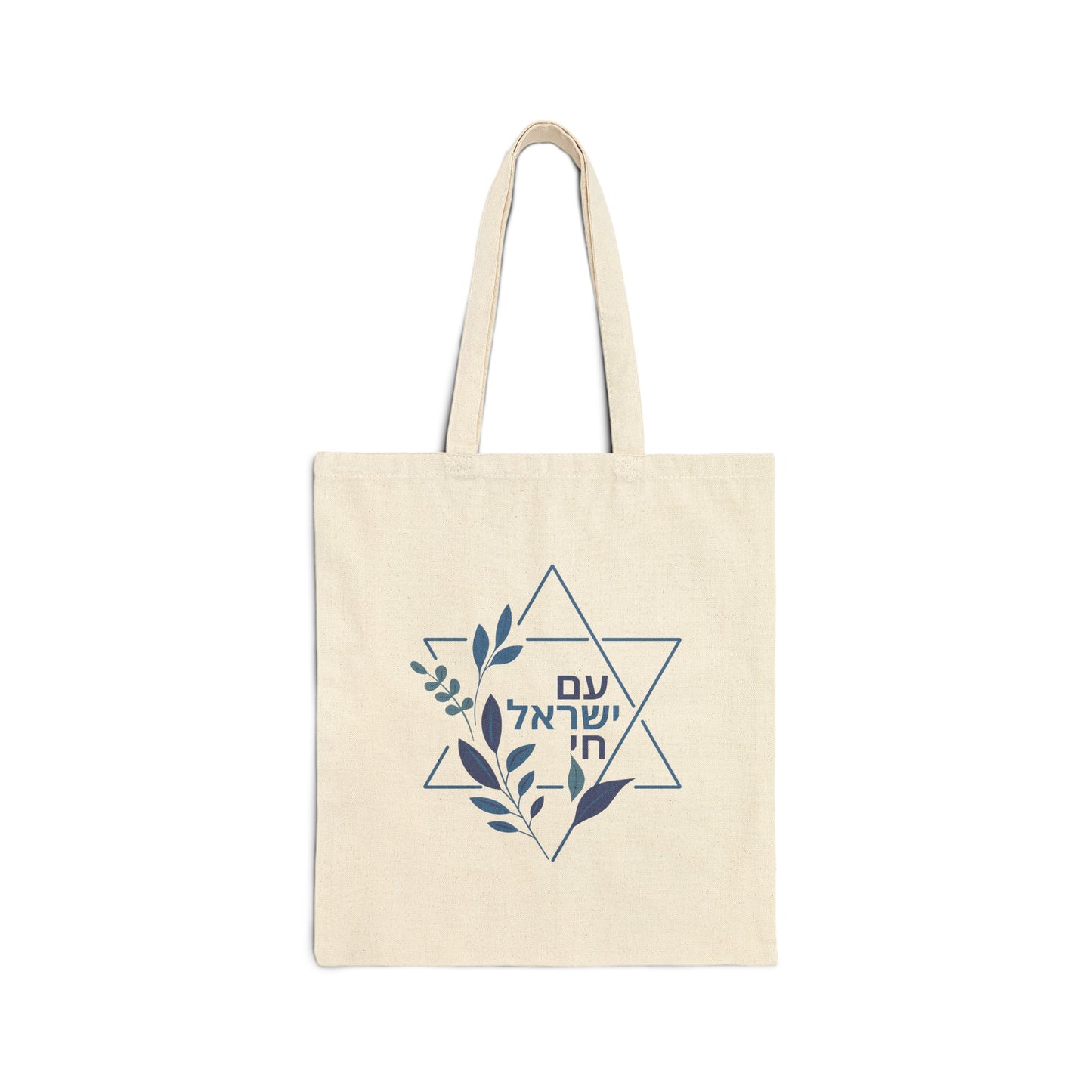 Blue Magen David Tote Bag