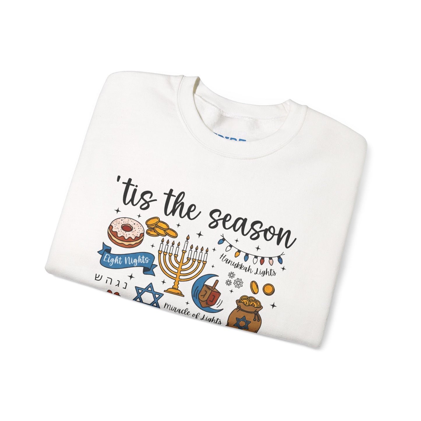 Tis The Season Hanukkah Icons Sweatshirt